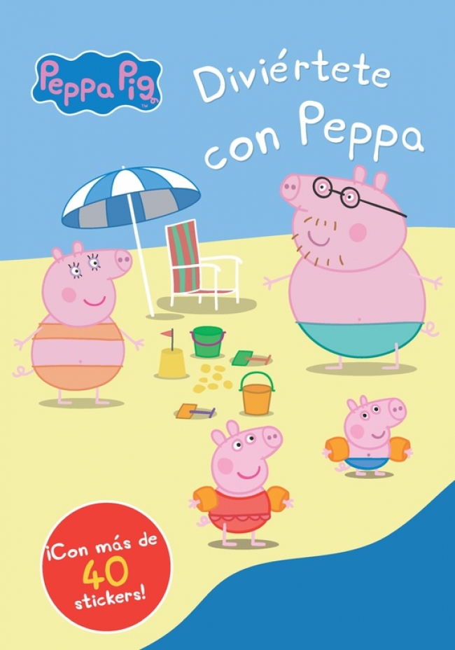 DIVIERTETE CON PEPA CUARENTA STICKERS 
